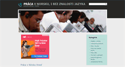Desktop Screenshot of pracavnorsku.com